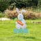 Glitzhome® 30" Easter Metal Bunny Yard Stake